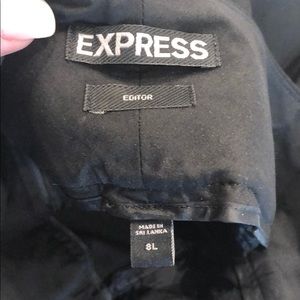 Express dress pants Editor wide band